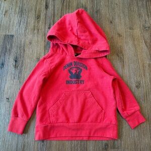 3/20$ Diesel Baby Red Hoodie with Logo size 24 months